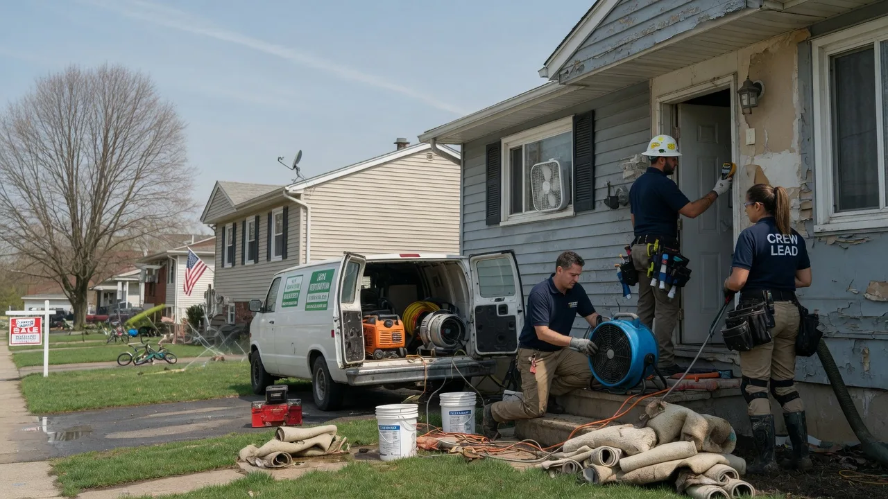 Flood Cleanup in Oakland, OR near me